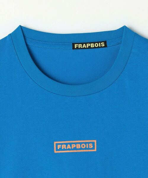 FRAPBOIS（フラボア）の「エトリーL.S.T（Tシャツ/カットソー・レディース・ホワイト/ブラック/カーキ/ブルー/イエロー・1/2）」の18枚目の写真