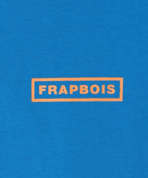 FRAPBOIS（フラボア）の「エトリーL.S.T（Tシャツ/カットソー・レディース・ホワイト/ブラック/カーキ/ブルー/イエロー・1/2）」の21枚目の写真