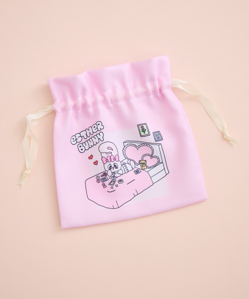 Paradise Picnic(パラダイスピクニック)の「【エスターバニー】リボンフラット巾着(その他小物・レディース・その他2/その他1・FREE)」の7枚目の写真