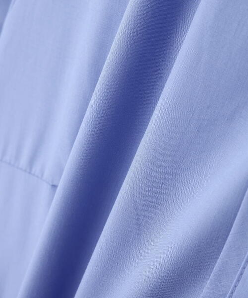 N.（N. Natural Beauty Basic）（エヌエヌナチュラルビューティーベーシック）の「プリーツペプラムブラウス（シャツ/ブラウス・レディース・ブラウン/ブルー/オフホワイト・MEDIUM）」の14枚目の写真