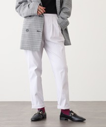 OMNES | OMNES Another Edition スーパーストレッチツイル裏起毛タックパンツ(スラックス)