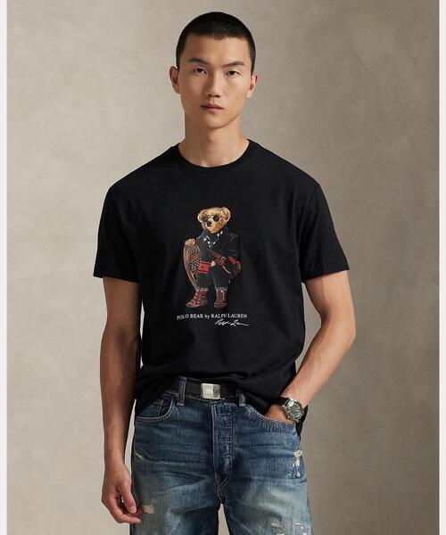 クラシック フィット Polo ベア ジャージー Tシャツ（Tシャツ
