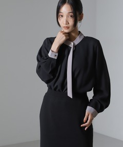 新品　ルフィル　スキューバダンボールブラウス スキューバーダンボールブラウス | LE PHIL（ル フィル