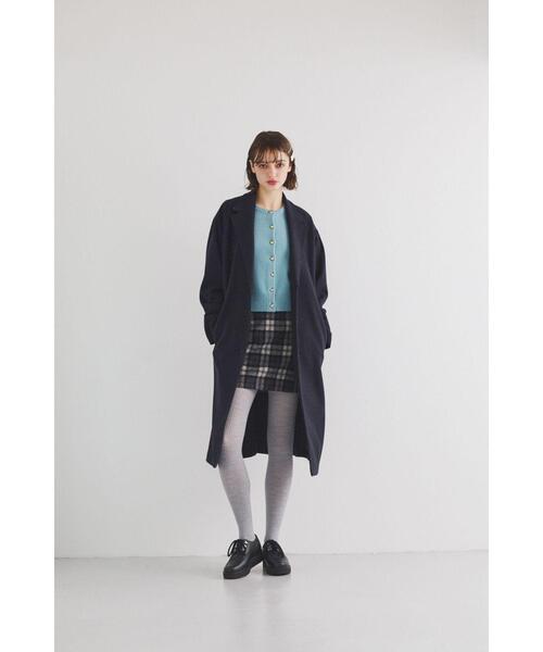 TO B. BY AGNES B. ウール カーディガン ウール ボリュームスリーブ ラブリー カーディガン ｜To b. by agnès b