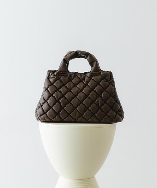 RODE SKO（ロデスコ）の「テープショルダーキルティングミニバッグ（ハンドバッグ・レディース・ブラウン系その他/オフホワイト/ダークブラウン・ONE）」の3枚目の写真