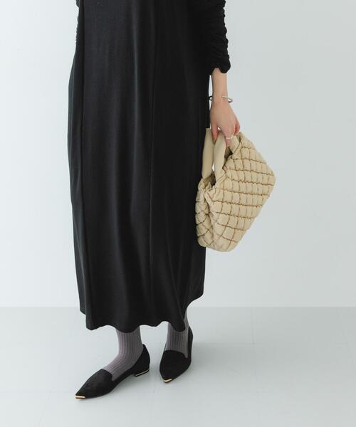 RODE SKO（ロデスコ）の「テープショルダーキルティングミニバッグ（ハンドバッグ・レディース・ブラウン系その他/オフホワイト/ダークブラウン・ONE）」の11枚目の写真