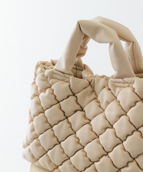 RODE SKO（ロデスコ）の「テープショルダーキルティングミニバッグ（ハンドバッグ・レディース・ブラウン系その他/オフホワイト/ダークブラウン・ONE）」の15枚目の写真