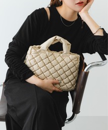 RODE SKO | テープショルダーキルティングミニバッグ(ハンドバッグ)