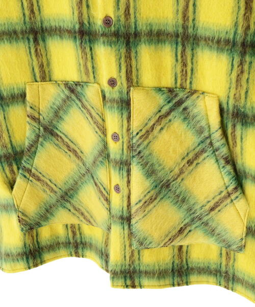 DANKE SCHON（ダンケシェーン）の「【WEB&DEPOT限定】DankeSchon/ダンケシェーン/SHAGGY SHIRTS（シャツ/ブラウス・メンズ・ブルー/ブラック/イエロー/ベージュ・F）」の14枚目の写真