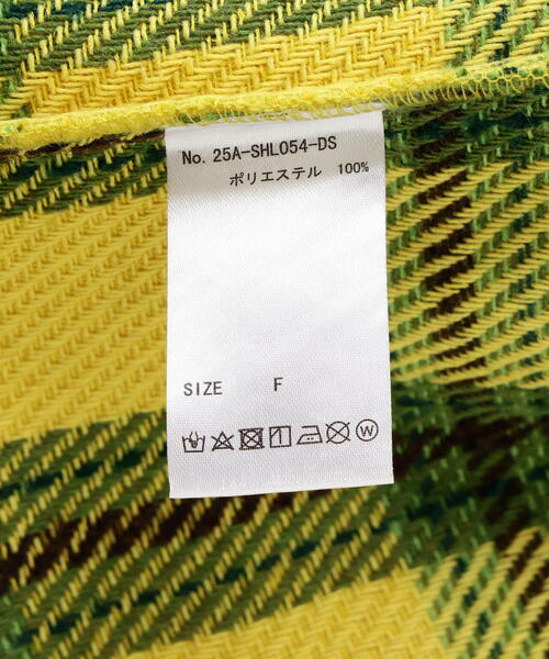 DANKE SCHON（ダンケシェーン）の「【WEB&DEPOT限定】DankeSchon/ダンケシェーン/SHAGGY SHIRTS（シャツ/ブラウス・メンズ・ブルー/ブラック/イエロー/ベージュ・F）」の8枚目の写真