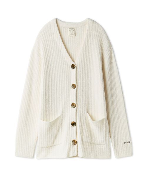 【新品•タグ付き】gelato pique 調温スムーズィ―カーディガン gelato pique（ジェラートピケ）の「調温スムーズィ―カーディガン
