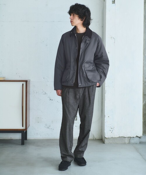 Barbour バブアー GLRスタンド ビデイル ジャケット 別注 40 紺 UNITED ARROWS LTD. OUTLET｜【別注】<Barbour>GLR スタンド ビデイル