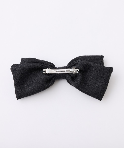 one after another NICE CLAUP（ワンアフターアナザーナイスクラップ）の「新色追加【LouLoumei】ビックリボンバレッタ（バレッタ/ヘアクリップ・レディース・アイボリー/ブラック/ベージュ/ブラック系その他/スミクロ・FREE）」の20枚目の写真