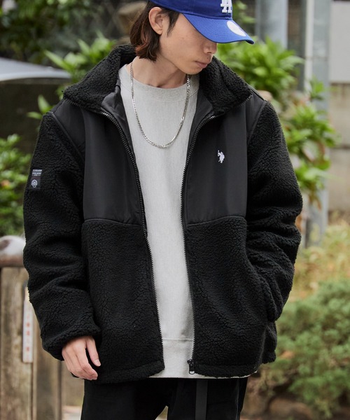 U.S. POLO ASSN./ユーエスポロアッスン ブランドロゴ 切り替えデザイン