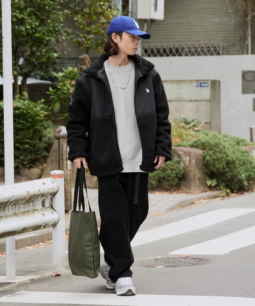 U.S. POLO ASSN./ユーエスポロアッスン ブランドロゴ 切り替えデザイン