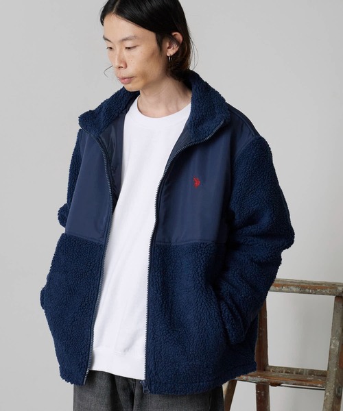 U.S. POLO ASSN./ユーエスポロアッスン ブランドロゴ 切り替えデザイン