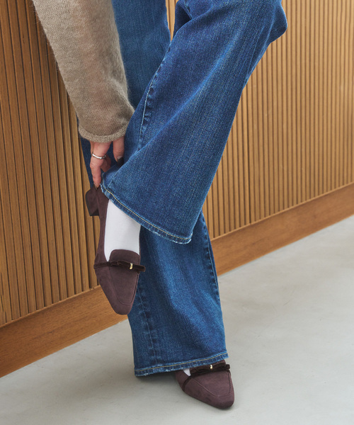 LE TALON（ルタロン）の「3cmフレンチリボンローファー（ローファー・レディース・ブラック/ボルドー/モスグリーン・25cm/24.5cm/24cm/23.5cm/23cm/22.5cm/22cm）」の3枚目の写真