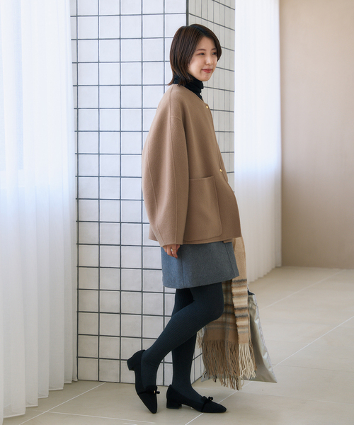 LE TALON（ルタロン）の「3cmフレンチリボンローファー（ローファー・レディース・ブラック/ボルドー/モスグリーン・25cm/24.5cm/24cm/23.5cm/23cm/22.5cm/22cm）」の10枚目の写真