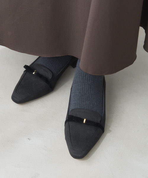 LE TALON（ルタロン）の「3cmフレンチリボンローファー（ローファー・レディース・ブラック/ボルドー/モスグリーン・25cm/24.5cm/24cm/23.5cm/23cm/22.5cm/22cm）」の17枚目の写真