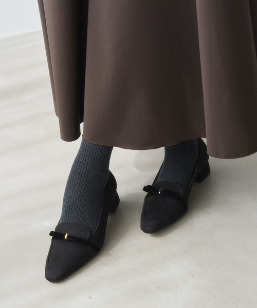 LE TALON（ルタロン）の「3cmフレンチリボンローファー（ローファー・レディース・ブラック/ボルドー/モスグリーン・25cm/24.5cm/24cm/23.5cm/23cm/22.5cm/22cm）」の18枚目の写真