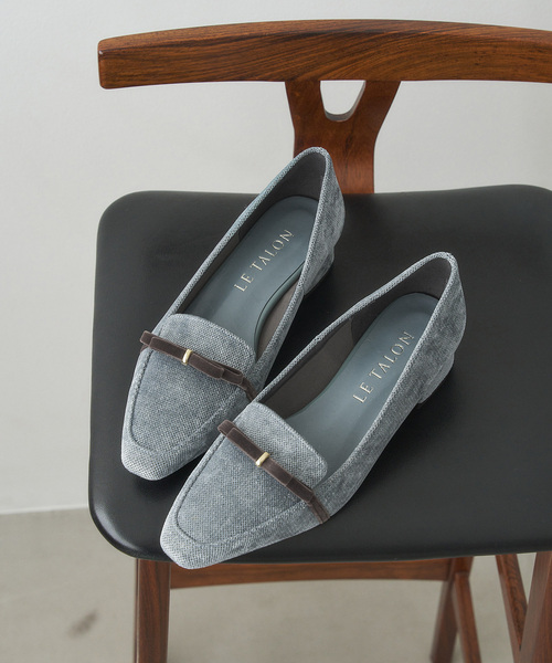 LE TALON（ルタロン）の「3cmフレンチリボンローファー（ローファー・レディース・ブラック/ボルドー/モスグリーン・25cm/24.5cm/24cm/23.5cm/23cm/22.5cm/22cm）」の19枚目の写真