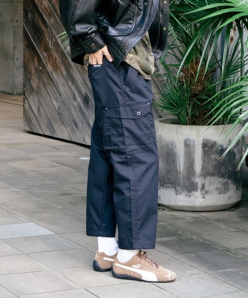 OUTDOOR PRODUCTS（アウトドアプロダクツ）の「【OUTDOOR PRODUCTS/アウトドアプロダクツ】TCウェザー裏メッシュ クライミングカーゴパンツ 春夏 メンズ UVカット ドライ 速乾性 通気性 ワーク 作業着 キャンプ アウトドア 外遊び（カーゴパンツ・メンズ・カーキ/ブラック/チャコールグレー・X-LARGE/MEDIUM/LARGE）」の8枚目の写真