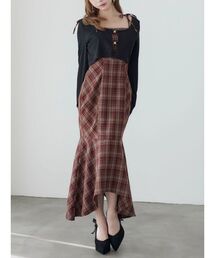 EATME | マーメイドチェックワンピース(ワンピース)