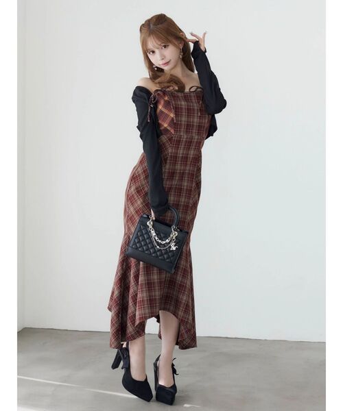 マーメイドチェックワンピース（ワンピース）｜EATME（イートミー）の