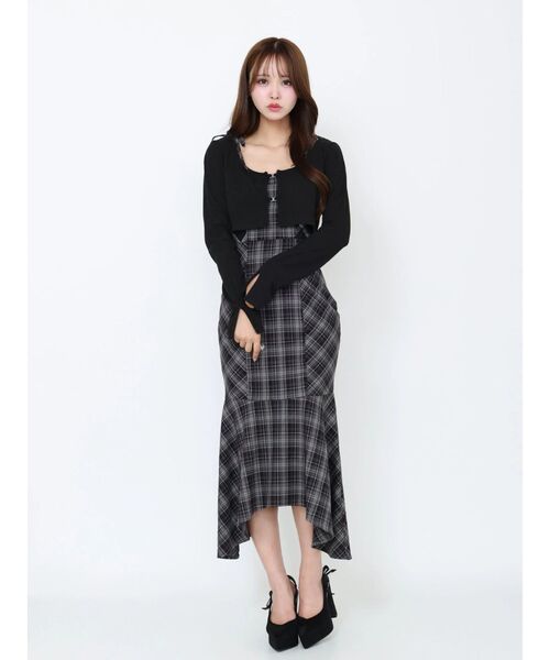 マーメイドチェックワンピース（ワンピース）｜EATME（イートミー）の