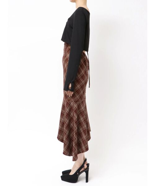 EATME（イートミー）の「マーメイドチェックワンピース（ワンピース