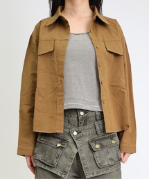 Max J（マックスジェイ）の「カジュアルポケットショートシャツ（シャツ/ブラウス）」