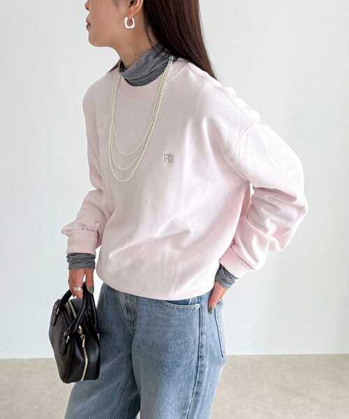 セール】【WEB限定】FR刺繍裏毛スウェット（スウェット）｜fredy emue