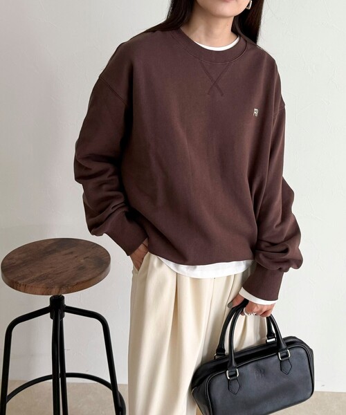 セール】【WEB限定】FR刺繍裏毛スウェット（スウェット）｜fredy emue