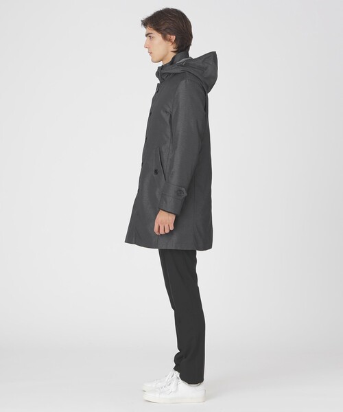 BLACK LABEL CRESTBRIDGE(ブラックレーベル・クレストブリッジ)の「ダブルフェイスメモリー10monthシティパーカー(ブルゾン・メンズ・ネイビー/グレー系その他・M/L/XL)」の9枚目の写真