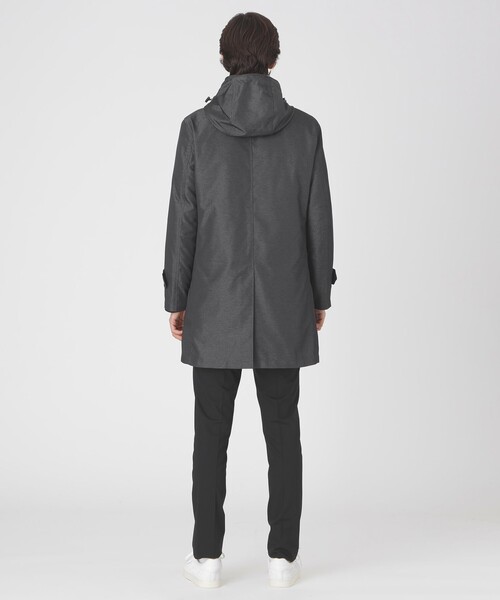 BLACK LABEL CRESTBRIDGE(ブラックレーベル・クレストブリッジ)の「ダブルフェイスメモリー10monthシティパーカー(ブルゾン・メンズ・ネイビー/グレー系その他・M/L/XL)」の8枚目の写真