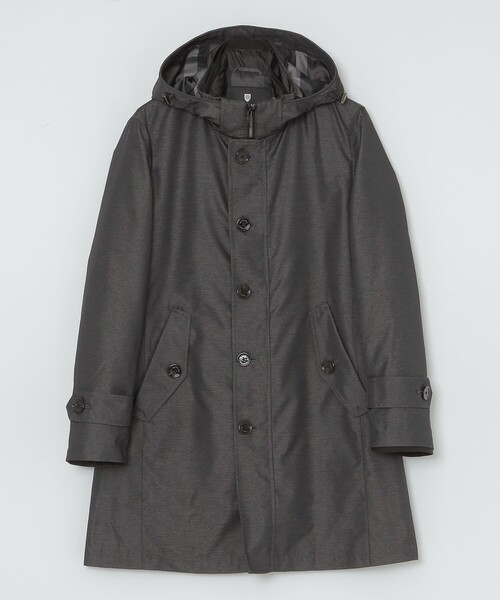 BLACK LABEL CRESTBRIDGE(ブラックレーベル・クレストブリッジ)の「ダブルフェイスメモリー10monthシティパーカー(ブルゾン・メンズ・ネイビー/グレー系その他・M/L/XL)」の3枚目の写真
