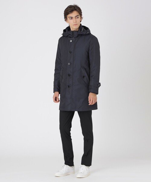 ダブルフェイスメモリー10monthシティパーカー（ブルゾン）｜BLACK