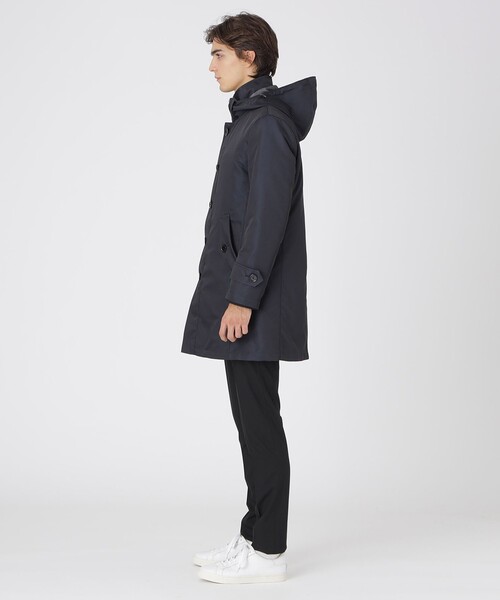 BLACK LABEL CRESTBRIDGE(ブラックレーベル・クレストブリッジ)の「ダブルフェイスメモリー10monthシティパーカー(ブルゾン・メンズ・ネイビー/グレー系その他・M/L/XL)」の17枚目の写真