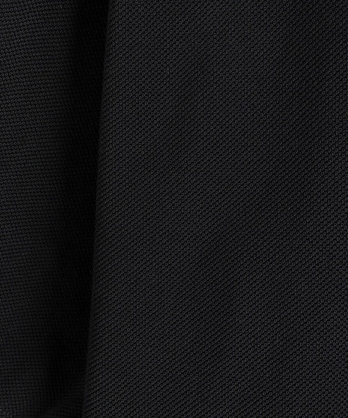 crepuscule（クレプスキュール）の「crepuscule / クレプスキュール：別注 Extra Light Moss Stitch Polo：ONLYARK-2-2514[COR]（Tシャツ/カットソー・メンズ・ブラック・2）」の7枚目の写真