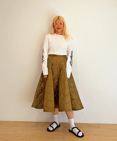 HOLIDAY（ホリデイ）の「SUPER FINE L/S T-SHIRT (HOLIDAY) スーパーファインロングスリーブTシャツ (ホリデイ)（Tシャツ/カットソー・レディース・レッド/ホワイト/ブラック・XL/S）」の11枚目の写真