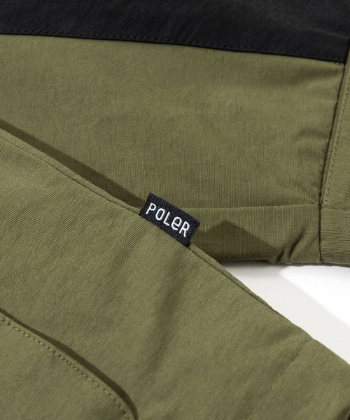 POLeR（ポーラー）の「POLER 60/40 WIDE VAGABOND PARKA（その他アウター・メンズ・オリーブ/グレー・M/L/XL）」の14枚目の写真
