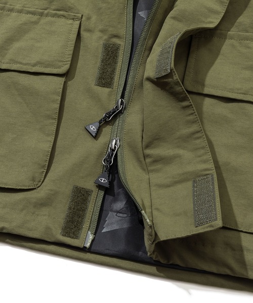 POLeR（ポーラー）の「POLER 60/40 WIDE VAGABOND PARKA（その他アウター・メンズ・オリーブ/グレー・M/L/XL）」の17枚目の写真