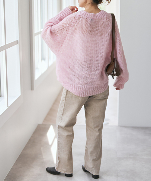 モヘヤ混ルーズニット（ニット/セーター）｜Spick & Span（スピック