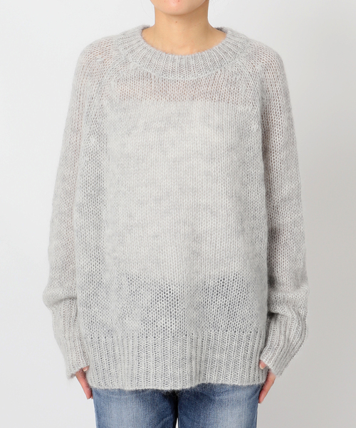 セール】モヘヤ混ルーズニット（ニット/セーター）｜Spick & Span