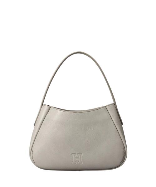 HIROFU(ヒロフ)の「【カーラ】レザーショルダーバッグ S 本革(商品番号:P25-20536)(ショルダーバッグ・レディース・グレー系6/ブラック/グレー系4・01)」の3枚目の写真