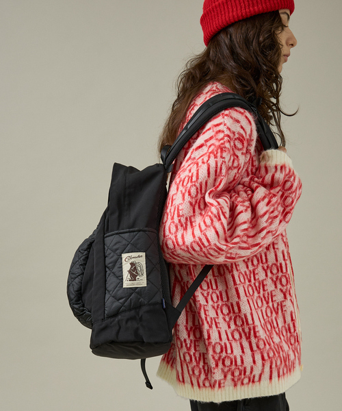 COBMASTER(コブマスター)の「【COBMASTER/コブマスター】QLT DIZZY PACK/バックパック/キルティング/ユニセックス【WEB限定】(バックパック/リュック・メンズ・ブラック/カーキ・フリー)」の2枚目の写真