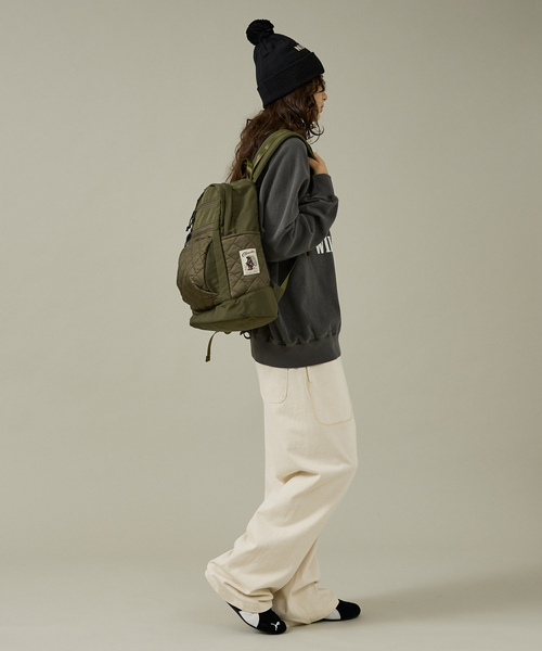 COBMASTER(コブマスター)の「【COBMASTER/コブマスター】QLT DIZZY PACK/バックパック/キルティング/ユニセックス【WEB限定】(バックパック/リュック・メンズ・ブラック/カーキ・フリー)」の14枚目の写真