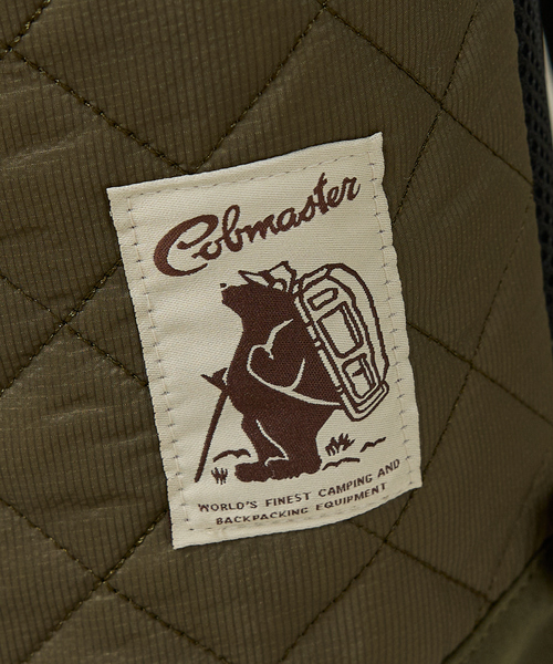 COBMASTER(コブマスター)の「【COBMASTER/コブマスター】QLT DIZZY PACK/バックパック/キルティング/ユニセックス【WEB限定】(バックパック/リュック・メンズ・ブラック/カーキ・フリー)」の16枚目の写真