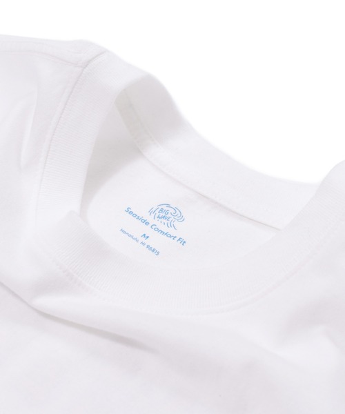 PR01.(ピーアールワン)の「BIG WAVE ピース&スマイル プリントTシャツ(Tシャツ/カットソー・メンズ・オフホワイト・LARGE/MEDIUM)」の9枚目の写真