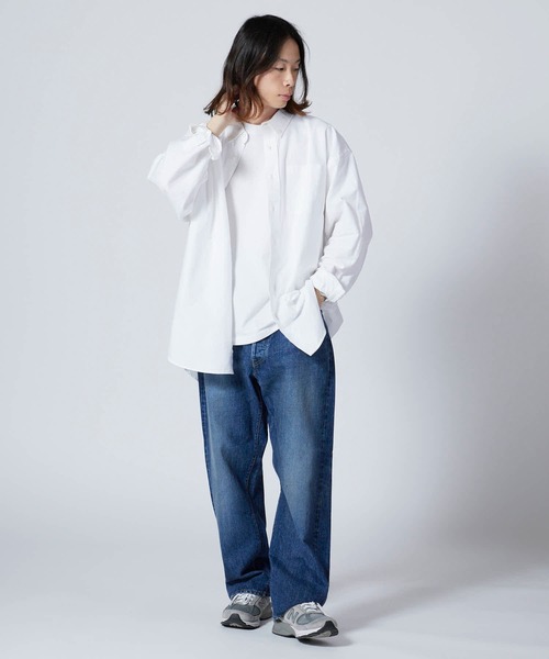 Ordinary fits（オーディナリーフィッツ）の「Ordinary fits/オーディナリーフィッツ TYPE LOOSE/USED テーパードシルエット バンダナ付き コットンデニムパンツ（デニムパンツ・メンズ・ブルー・30/32/34）」の7枚目の写真